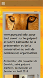 Mobile Screenshot of guepard.info